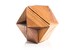 Japanese cuboctahedron mechanical puzzle - Wood puzzle - 3D wooden interlocking brain teaser puzzle, 6 piece puzzle, 3d wooden puzzle 