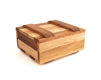 Secret Opening Puzzle Box - caja de rompecabezas de madera, caja de rompecabezas de escape room, rompecabezas de rompecabezas, regalo de cumpleaños