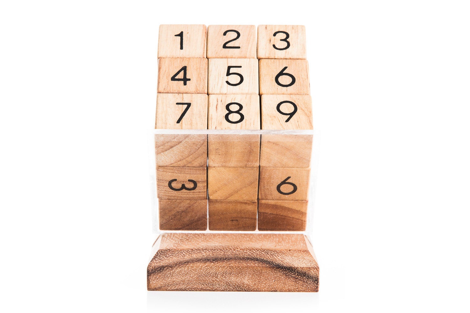 3D Sudoku Cube Logic Puzzle Wooden Sudoku Sudoku Puzzle Etsy UK