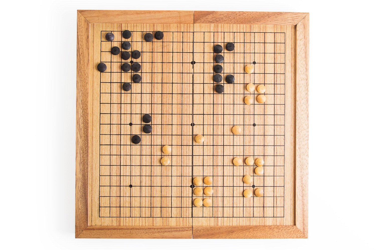 Go Wooden Go board game Go game Go board Go pieces wood Etsy