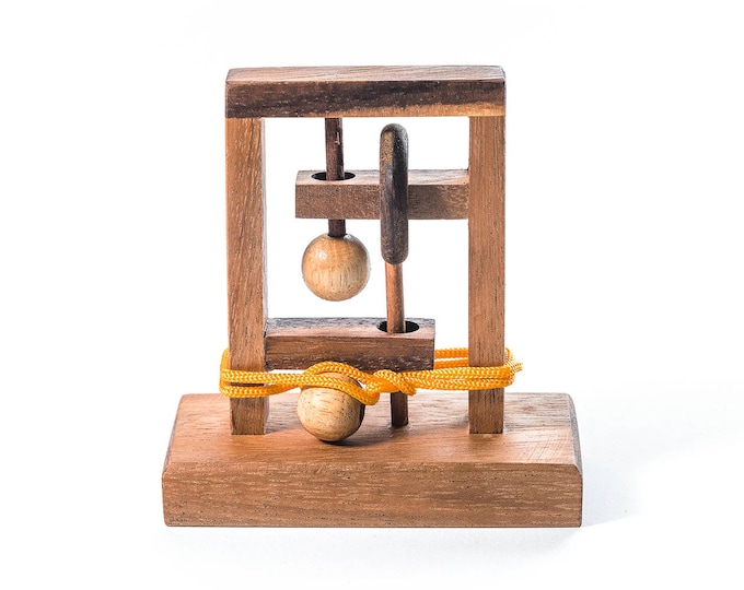 The Trap Puzzle - Very Complex Puzzle, Puzzle for Adults, Level 10 String Puzzle, challenging brain teaser puzzle, mind puzzle