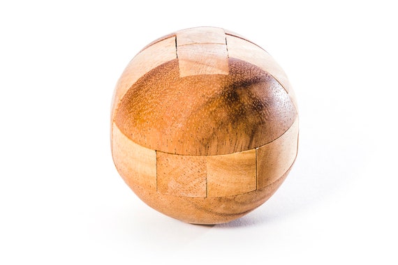 Rompecabezas de bolas de madera japones Rompecabezas mecanico entrelazado japones rompecabezas de madera regalo para el regalo para mama regalo para papa Etsy Espana