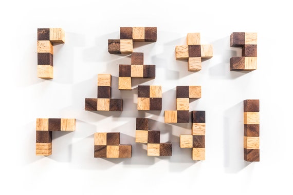 Diamond Cube 1 - Wood Puzzle – Kubiya Games