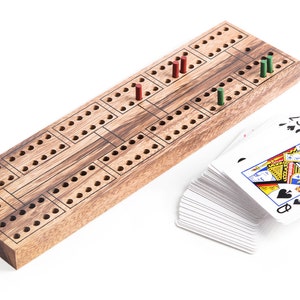 Cribbage - Wooden board game, wood game