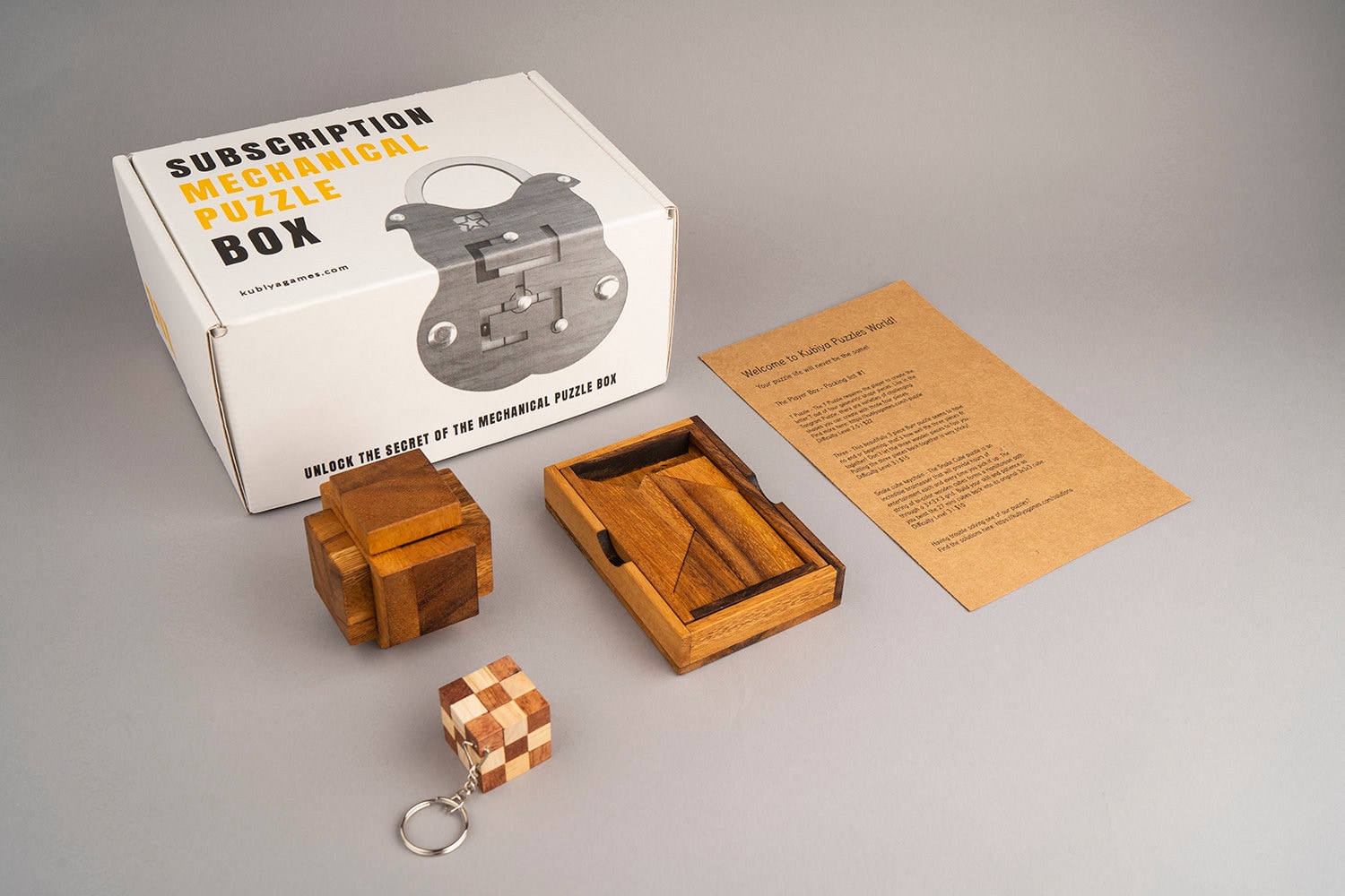 The Player Subscription Puzzle Box - for Beginners | Unique Gift