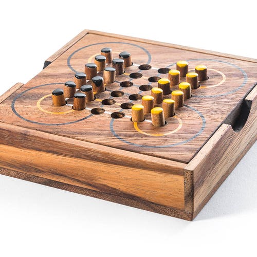 Dice & Tile Games Games & Puzzles SURAKARTA Board Game Wood Strategy