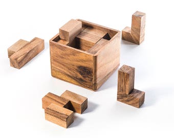 Brain Storm - wooden brain teaser puzzle, wood puzzle, handmade, puzzle, father&#39;s day, gift for engineers