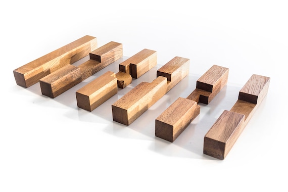 Mini Puzzle 3D en bois « Noeud»