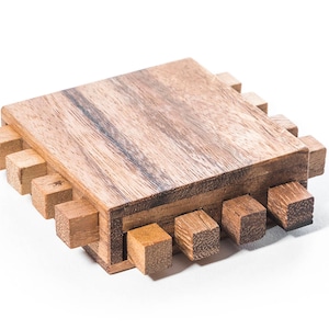 Locked Sticks - Escape Room Coding Puzzle, Coding game for kids and adults, wood puzzle, brain teaser puzzle, gift for puzzle enthusiastic