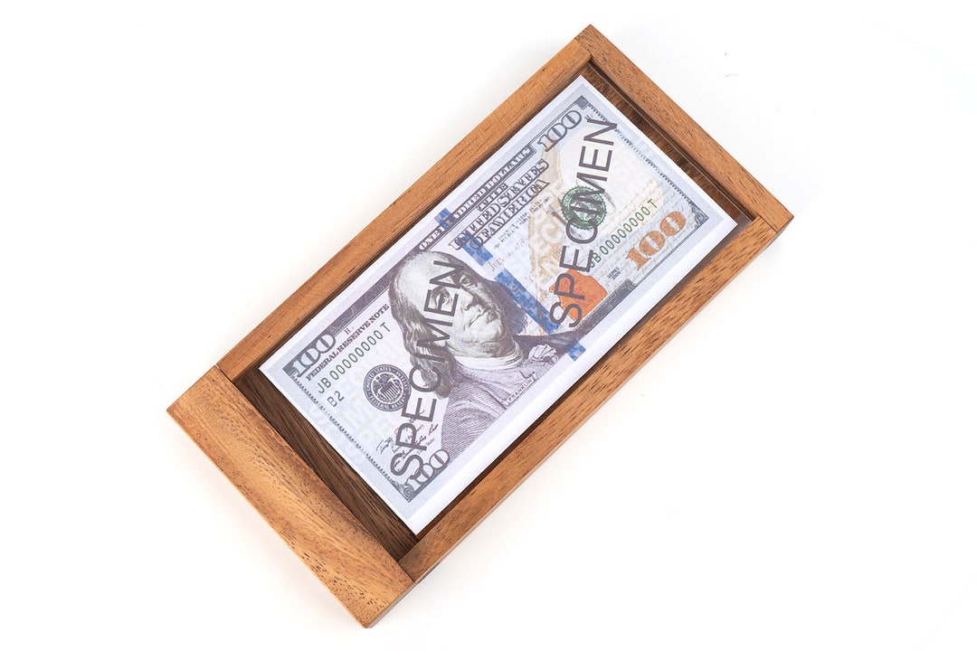 Money Gift Puzzle Box A Clever Way to Gift Cash or a Gift Card, Cash