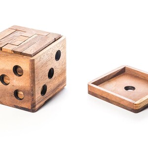 Mission Impossible wooden brain teaser puzzle, wood puzzle, very challenging puzzle, gift for him, difficult puzzle for adults, hard puzzle image 3