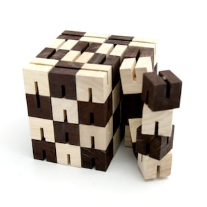 Creative Cubes  - Wooden brain teaser