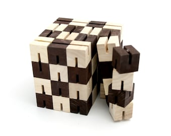 Creative Cubes  - Wooden brain teaser