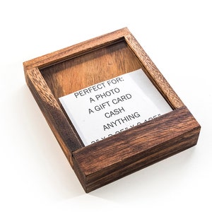 Impossible Puzzle Box - Holz Gehirn Teaser Puzzle, Clever Secret Opening Puzzle, Trick Lock Puzzle, Geld Puzzle Box, Mechanische Puzzle