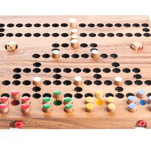 Barricade - Strategy Fun game, Premium wooden board game, unique game, family board game, game for adults, game for kids, table game