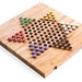 Chinese Checkers - wooden board game, wood board game, strategy game, game, wood game, game for adults, game for kids, table game 