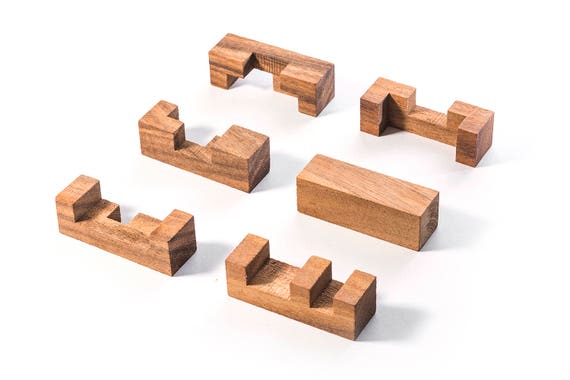 Wooden Puzzle 6-Piece