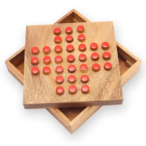 Mini Japanese Ball Puzzle - mechanical wooden brain teaser puzzles