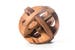 Rolling Ball - 3D wooden interlocking brain teaser puzzle, fun brainteaser for all ages, gift for hime, gift for her