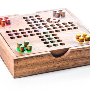 Ludo - parcheesi strategy board game, family board game, game for kids, table game