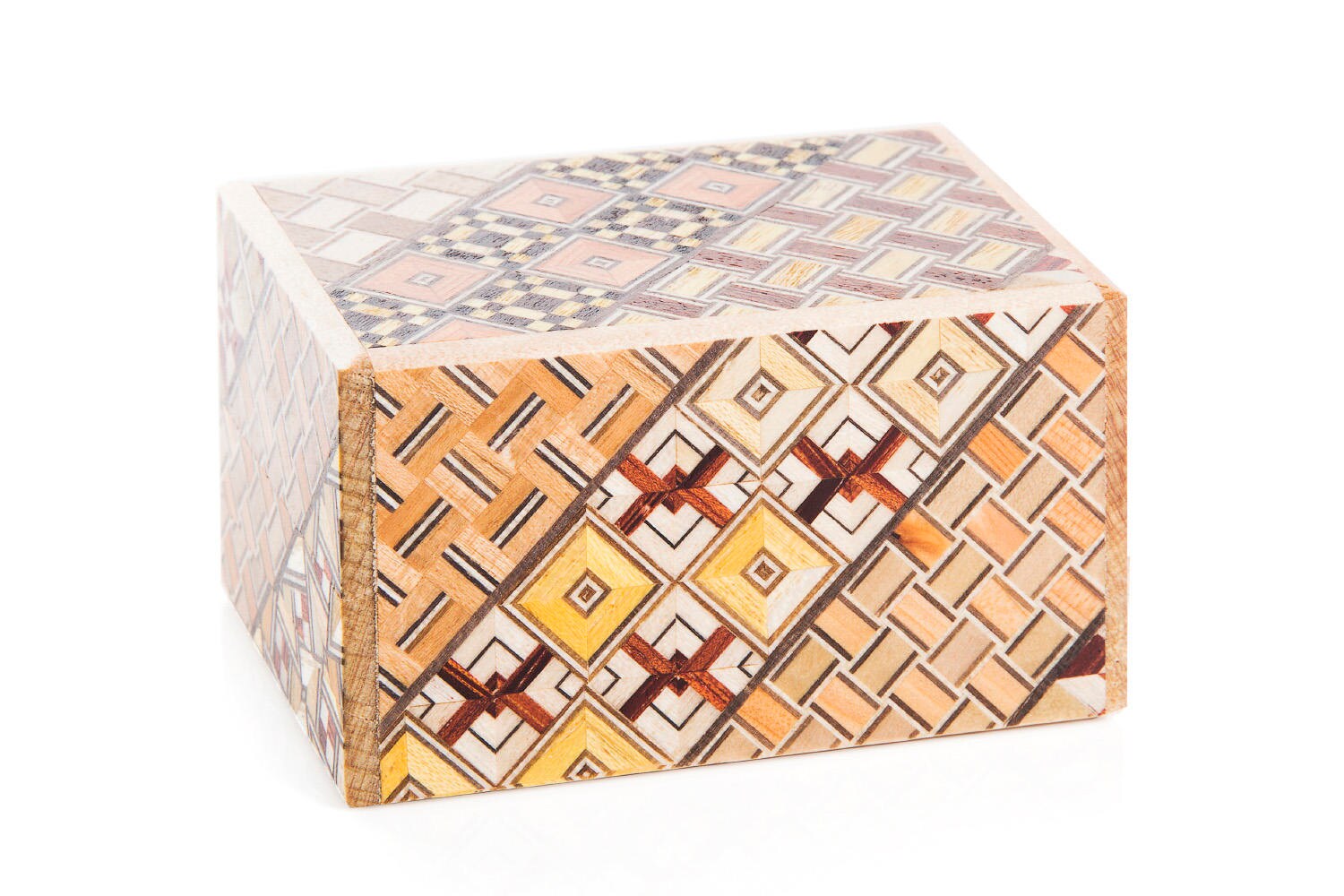 Mini caja de rompecabezas japonés 2 sol 7 pasos Koyosegi Etsy