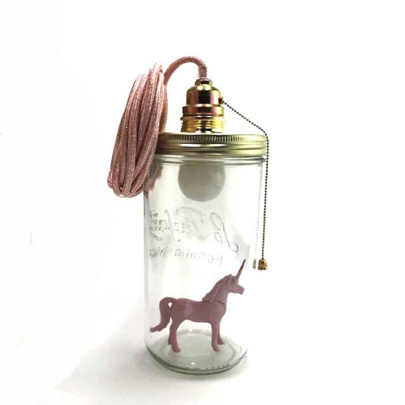 Licorne Lamp Le Bocal Allum\u00e9