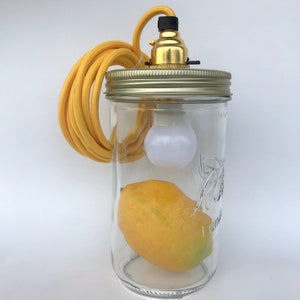 Lampe Baladeuse &quot;Le Bocal Allumé&quot; - Le Citron