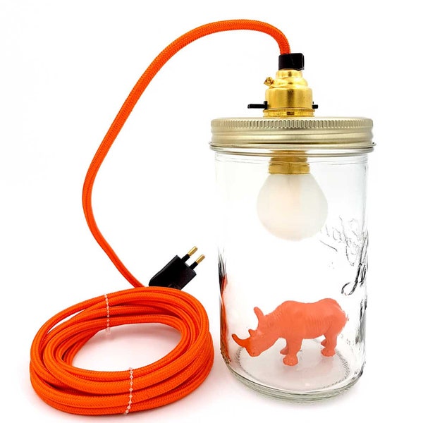 Lampe Baladeuse "Le Bocal Allumé" - Le Rhinocéros