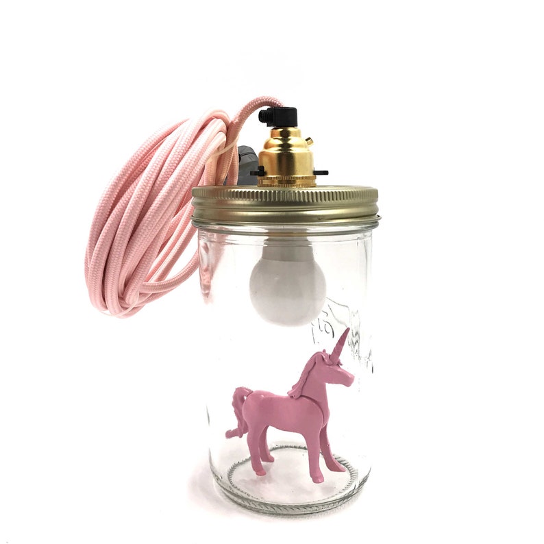 Licorne Lamp Le Bocal Allum\u00e9