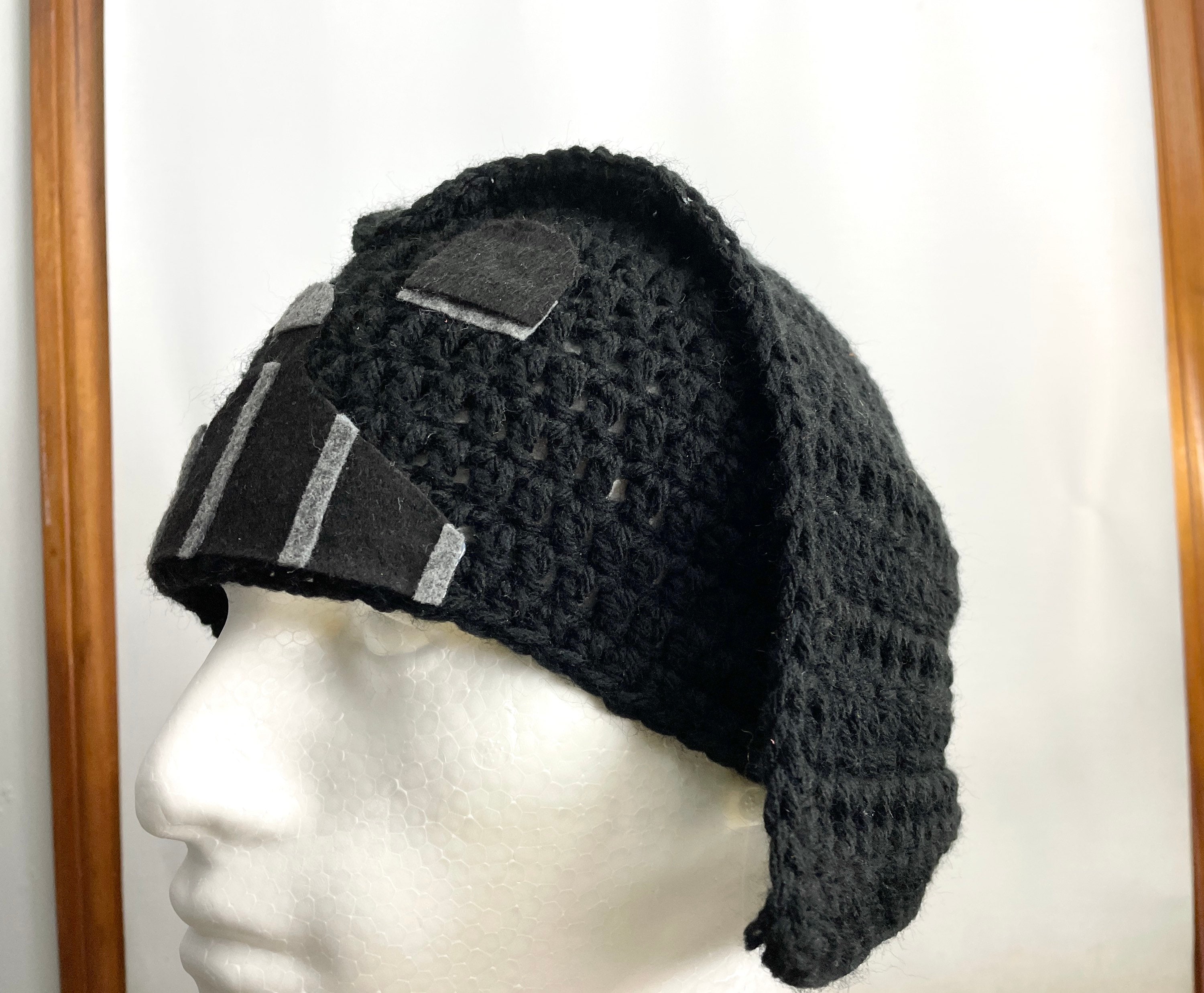 Crochet Star Wars Darth Vader Hat / Star Wars / Darth Vader / Baby