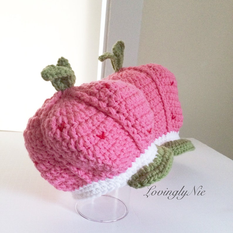 Strawberry shortcake hat