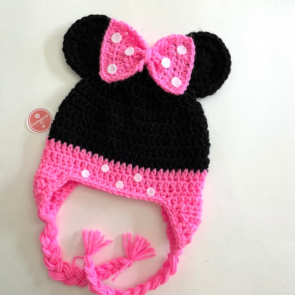 Minnie Mouse hat / Minnie Mouse / baby gift / minnie mouse beanie/ photoptop