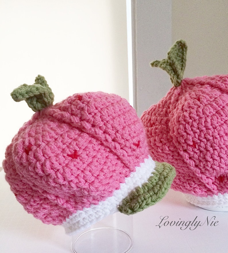 Strawberry shortcake hat
