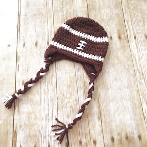 Bonnets de football au crochet, bonnet de football, accessoire de football, cadeau pour bébé
