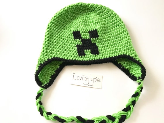 Minecraft Creeper Face Beanie