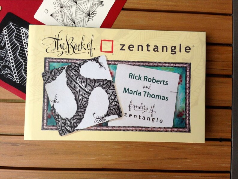 The Book Of Zentangle By Rick Roberts And Maria Thomas The Philosophy History Method And Art Of Zentangle Art Appreciation Art Book - 