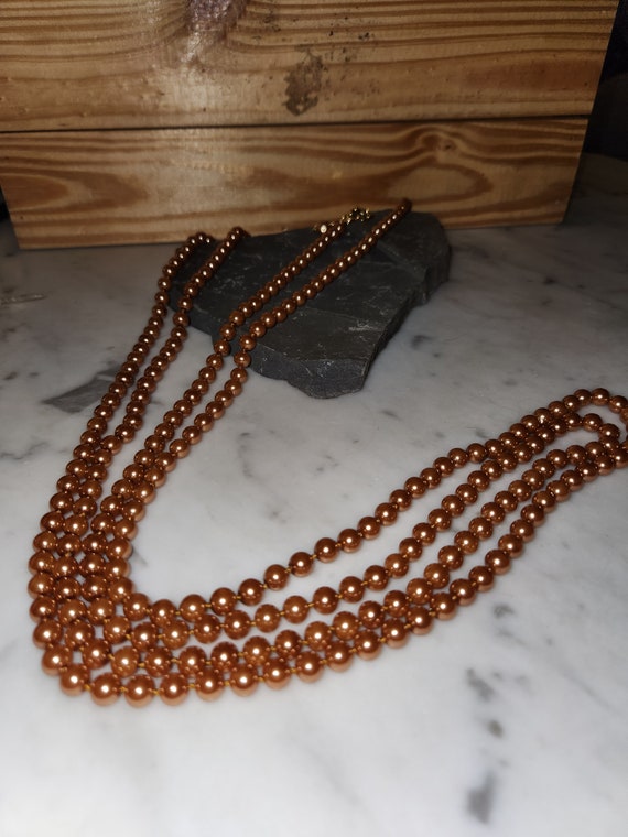 VTG Joan River Faux Pearl Necklace