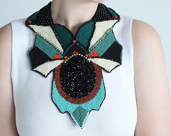 Handmade Large Bold Statement Colorful Necklaces For Women and Men