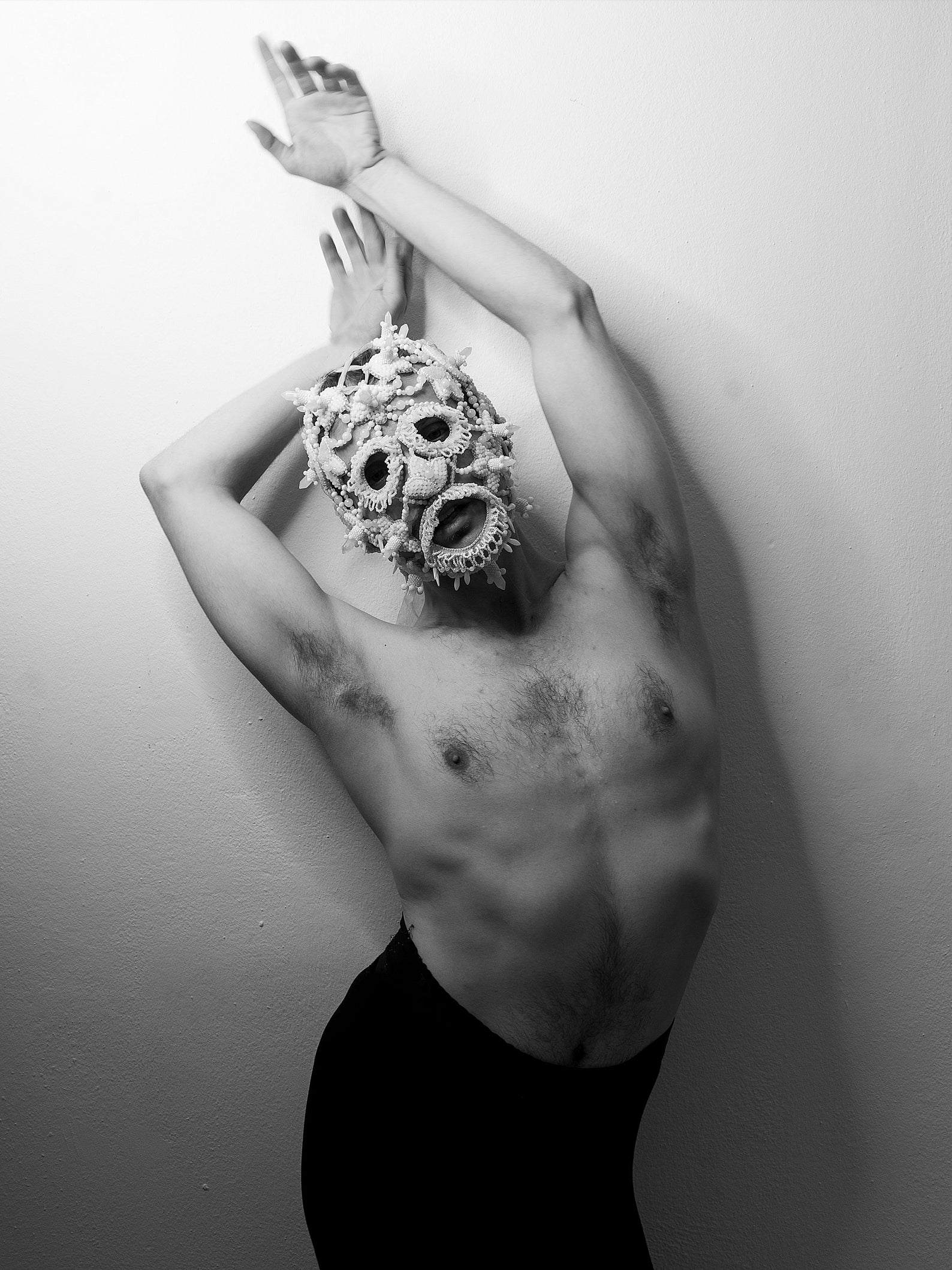 Full Face Mask, Crystal Full Mask, Couture Face Mask, Horror Mask