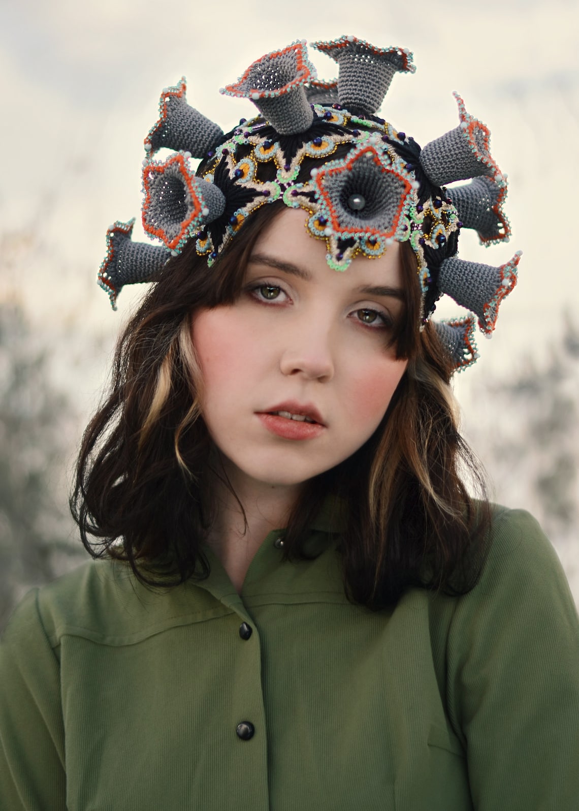 haute couture headpieces