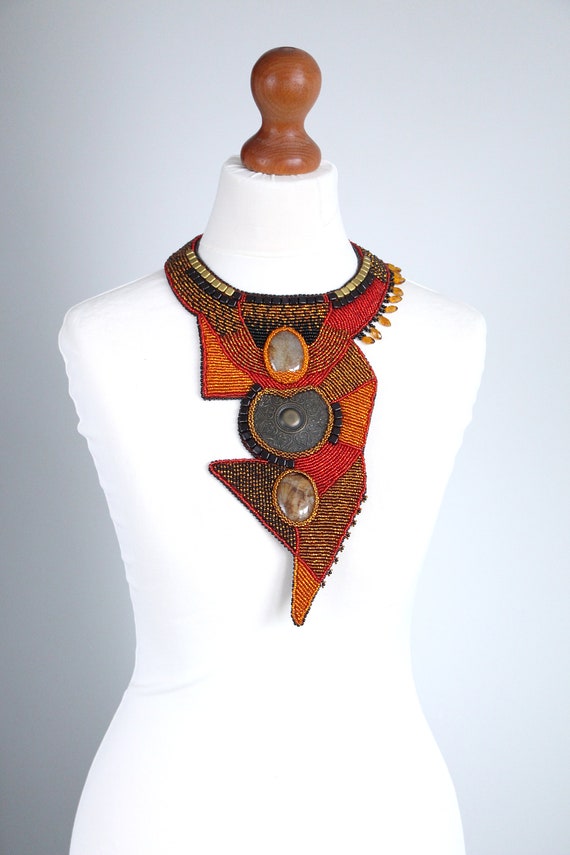 Statement on sale neck piece