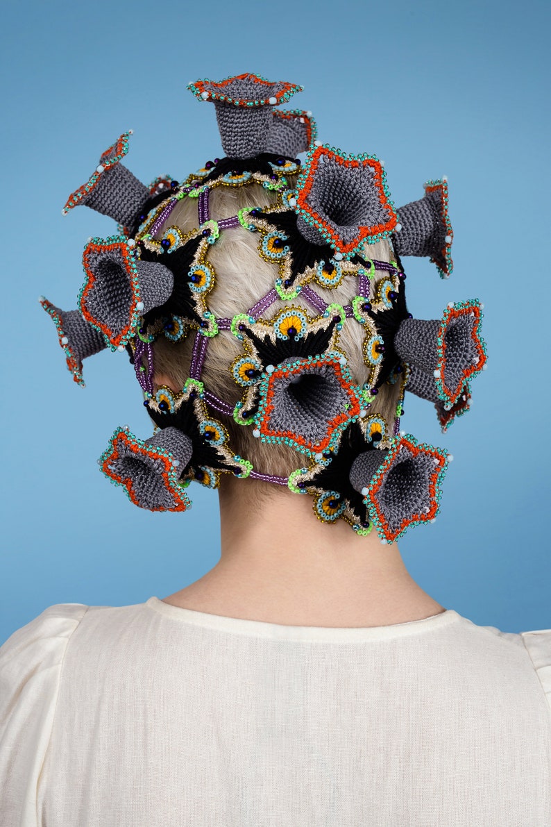avant garde headpiece
