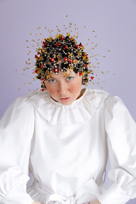 Haute Couture Headpiece Headdress Millinery Hat Avant Garde