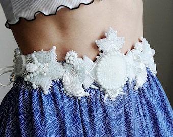 Wedding dress belt for bridal