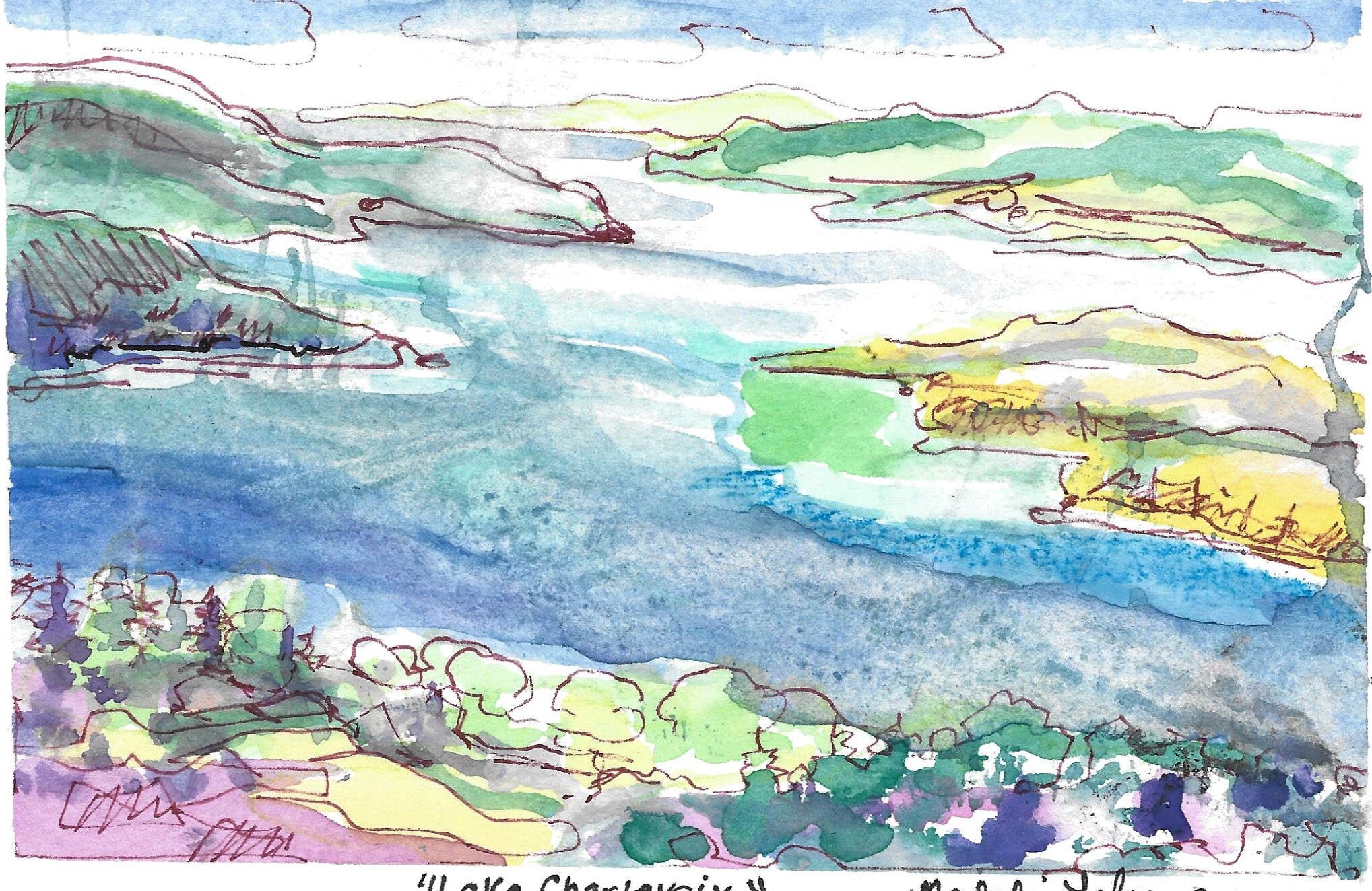 Lake Charlevoix Etsy