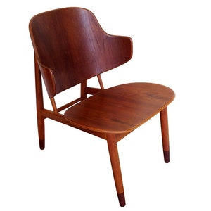 Kofod Larsen Penguin Shell Chair by Christensen & Larsen