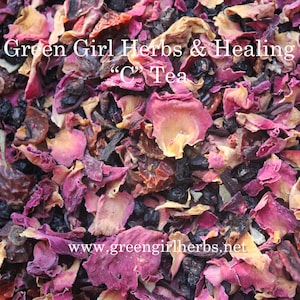 C Tea Organic Herbal Tea - Made by an Herbalist with Certified Organic Herbs