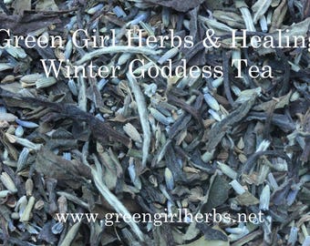 Winter Goddess Organic Herbal Tea - Made with Certified Organic Herbs