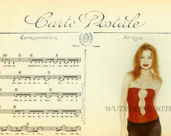 Tori Amos 'Cornflake Girl' Postcard Art