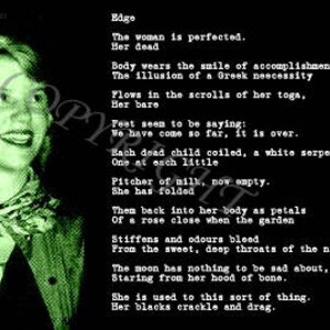 Sylvia Plath Poem Art 8 Designs image 3